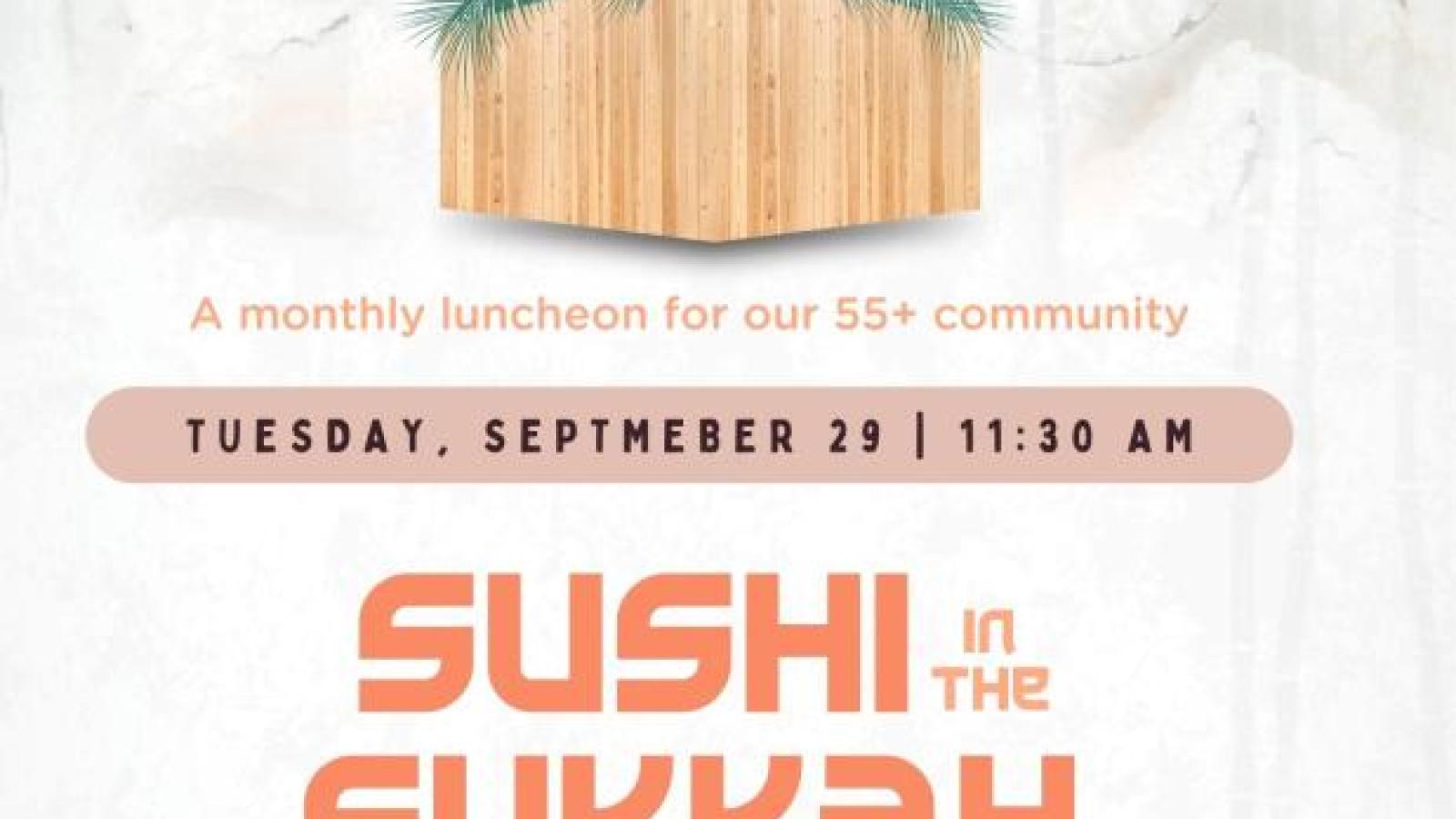Cafe Chabad:Sushi in the Sukkah