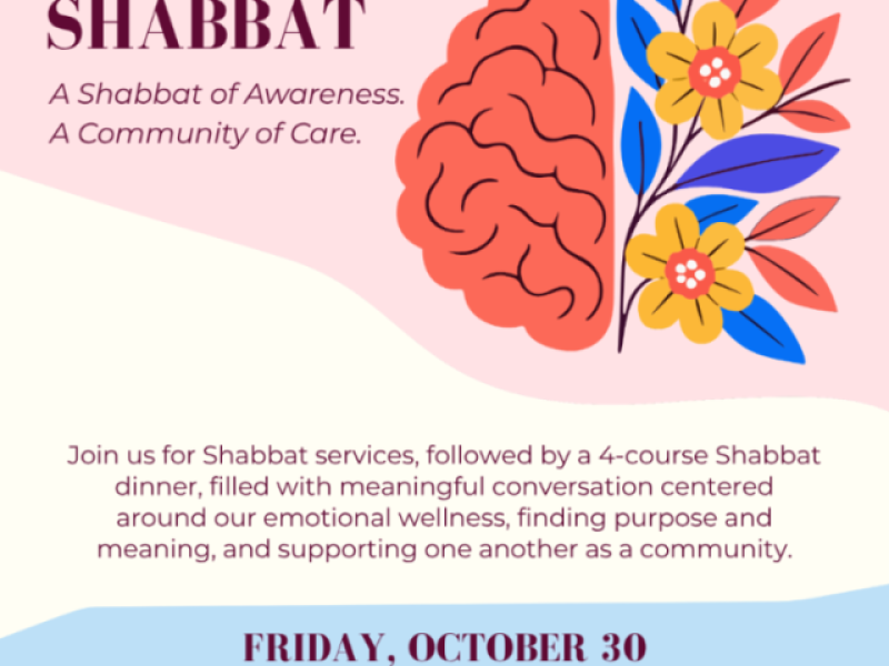 Mental Health Shabbat