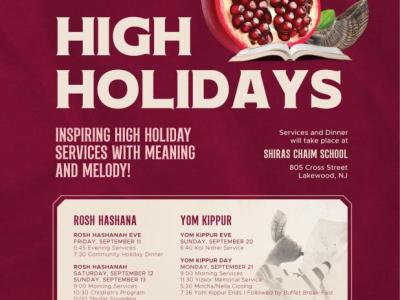 High Holidays